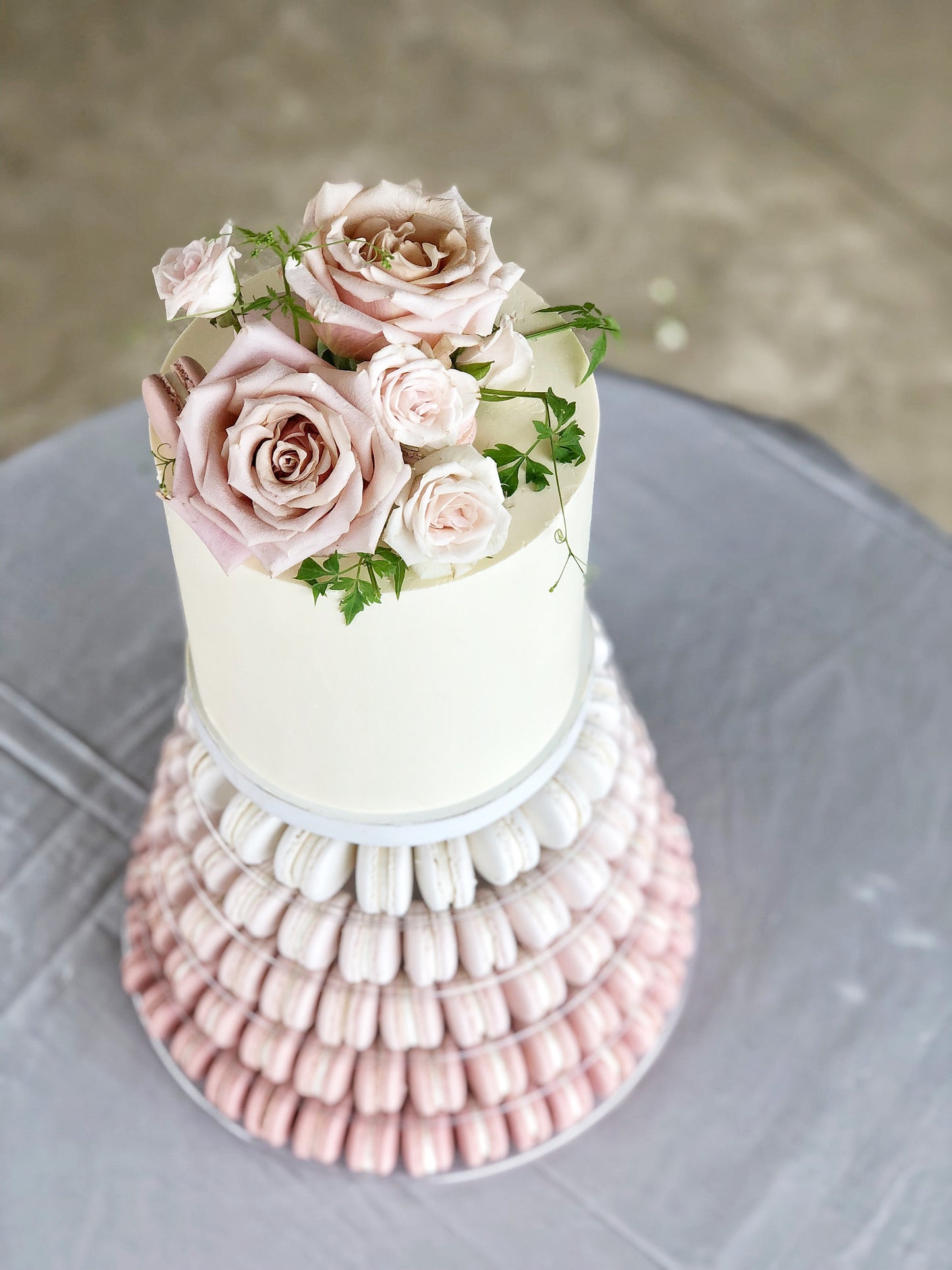 Macaron Cake Tower